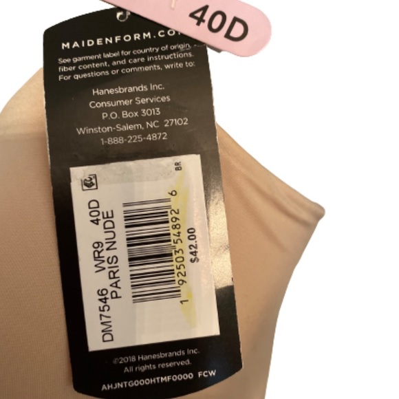 Maidenform One Fabulous Fit 2.0 Wireless Bra DM7546 - Picture 3 of 8